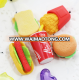 school student rubber PVC TPR 3D eraser